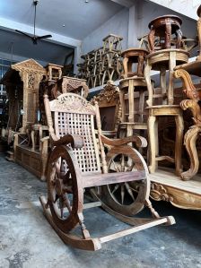 Wooden Rocking Chair