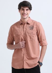 Cargo Shirts Light Salmon