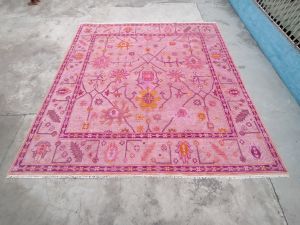 handmade knotted carpet