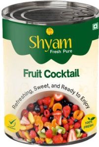 Canned fruit cocktail