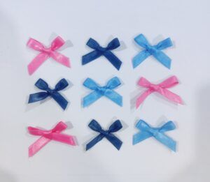 Satin ribbon bow