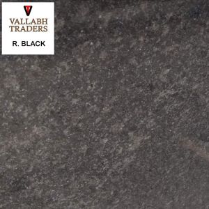 R Black Granite Slab