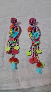 handmade beaded earrings