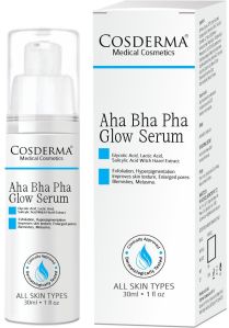 cosderma salicylic acid aha bha exfoliating serum