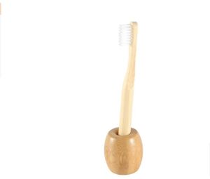 Bamboo Toothbrush Stand