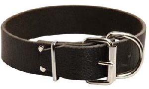 BRU-110 Leather Dog Collar