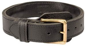 BRU-111 Leather Dog Collar