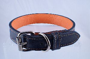 BRU-123 Leather Dog Collar