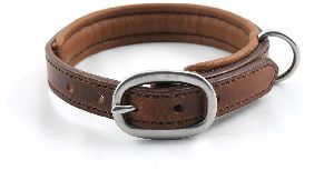 BRU-133 Leather Dog Collar