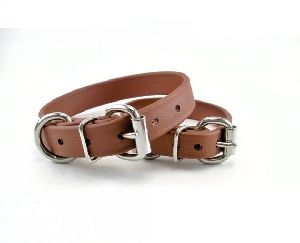 BRU-135 Leather Dog Collar