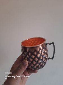 Antique Copper Mugs