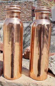 Glossy Copper Water Bottle