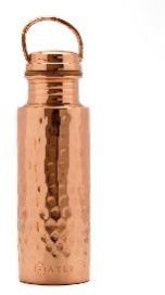 Hammered Copper Water Bottle