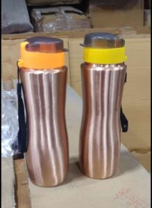 Plain Copper Water Bottle