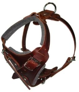 Genuine Leather Dog Harness