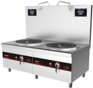 FLOOR INDUCTION DOUBLE STOCK POT COOKER