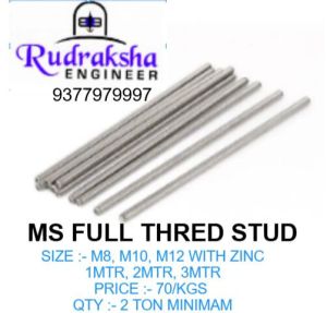 Mild Steel Full Threaded Stud