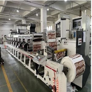 hsr 650mm flexographic label printing machine