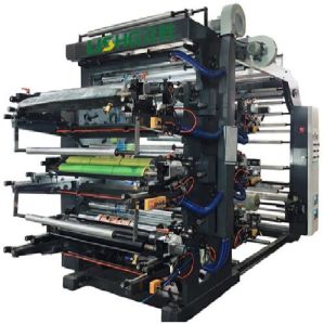 NON OWEN BAG STACK FLEXO PRINTING MACHINE