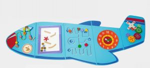 Aeroplane Wall Educational Toy