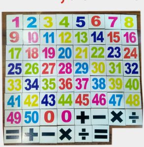 TE-130 1 to 50 Number Building Blocks