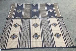 6x9 PP Cross Jacquard Designed Mats