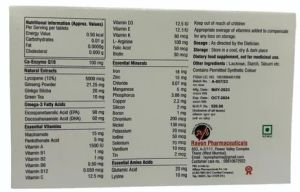 Ray-Q Gold Tablets