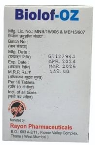 Biolof-OZ Tablets
