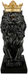 CROWN LION STATUE