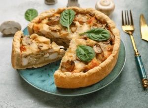 Mushroom Onion Pie