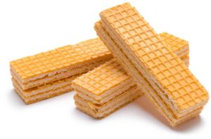 crispy wafers