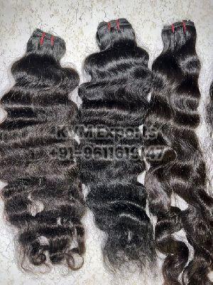 Natural Curly Weft Hair