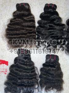 Natural Curly Weft Hair