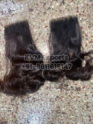 Raw Double Drawn Hair With Closure