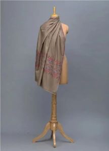 SKU AS00910649 Border Embroidery Pashmina Shawl