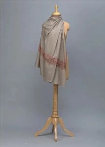 SKU AS01000725 Border Embroidery Pashmina Shawl