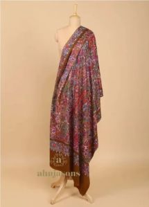 SKU AS01476618 Gulabdaar Pashmina Shawl