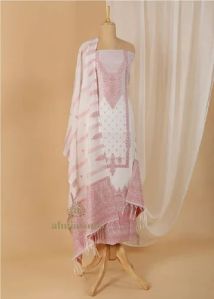 SKU AS01831868 Cotton Silk Unstiched Suit