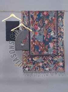 SKU AS01771568 Cotton Silk Unstiched Suit