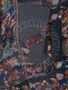 SKU AS01771568 Cotton Silk Unstiched Suit