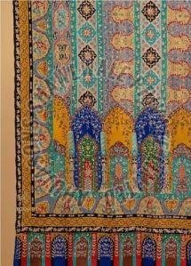 SKU AS01238982 Kalamkari Pashmina Shawl