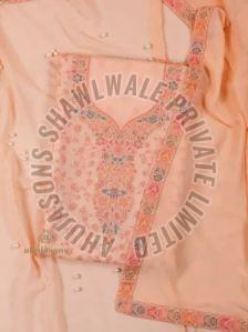 SKU AS01831875 Cotton Silk Unstiched Suit