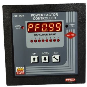 Pyro- Automatic power factor relay - 8steps