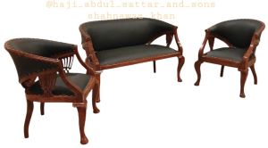 Wooden Teak Wood Sofa Set