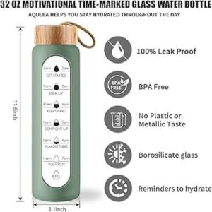 Glass Motivational Bottle