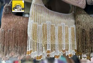 Luxury Tassel Latkan Batua Bag