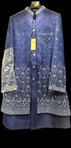 Men Printed Sherwani