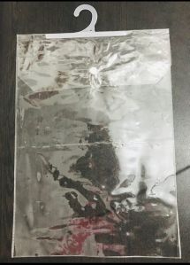Button PVC Hanger Pouch