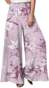 Regular Fit Women Rayon Palazzo