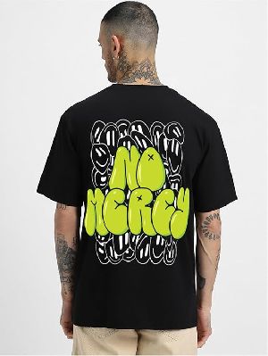 Mens Printed Oversized Cotton T-Shirt
